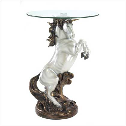 Unicorn Accent Table 